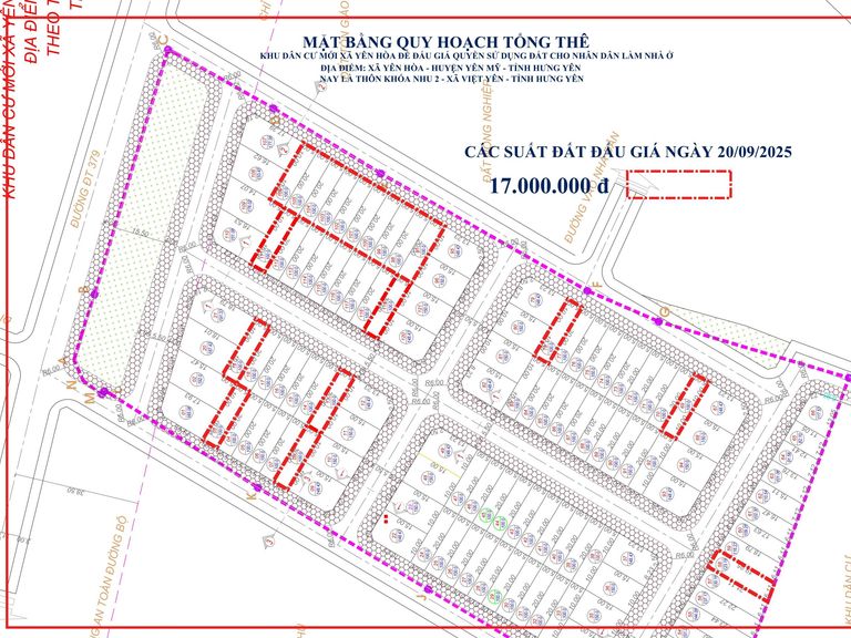 QUYỀN SỬ DỤNG 21 SUẤT ĐẤT CHO NHÂN DÂN LÀM NHÀ Ở TẠI XÃ VIỆT YÊN, TỈNH HƯNG YÊN — ảnh 2