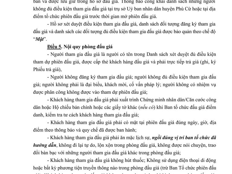 QUYỀN SỬ DỤNG 107 SUẤT ĐẤT CHO NHÂN DÂN LÀM NHÀ Ở TẠI KHU DÂN CƯ SỐ 10 XÃ ĐÌNH CAO, HUYỆN PHÙ CỪ, TỈNH HƯNG YÊN — ảnh 18