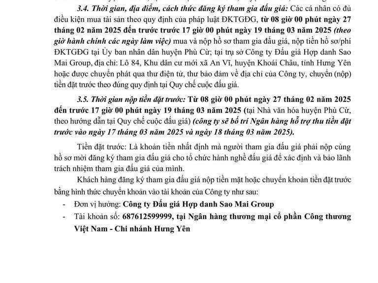 QUYỀN SỬ DỤNG 107 SUẤT ĐẤT CHO NHÂN DÂN LÀM NHÀ Ở TẠI KHU DÂN CƯ SỐ 10 XÃ ĐÌNH CAO, HUYỆN PHÙ CỪ, TỈNH HƯNG YÊN — ảnh 13