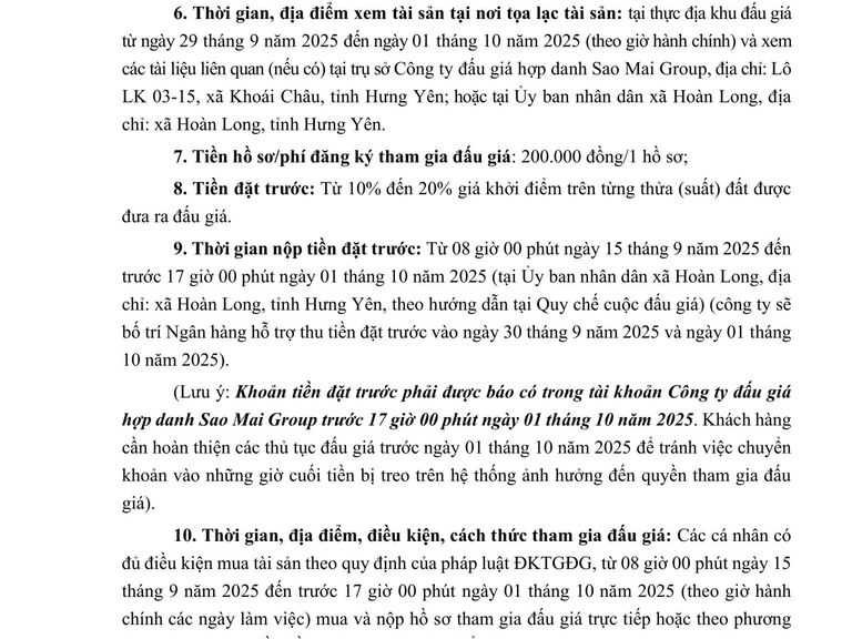 Quyền sử dụng đất cho nhân dân làm nhà ở tại khu giãn dân Trương Kênh Cầu (Ngần Rẽ) tại xã Hoàn Long, tỉnh Hưng Yên — ảnh 4