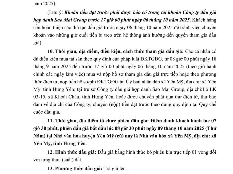 Quyền sử dụng đất cho nhân dân làm nhà ở tại thôn Tử Dương, xã Yên Mỹ, tỉnh Hưng Yên — ảnh 4