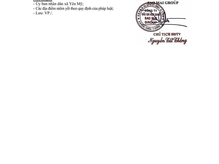 Quyền sử dụng đất cho nhân dân làm nhà ở tại thôn Tử Dương, xã Yên Mỹ, tỉnh Hưng Yên — ảnh 5