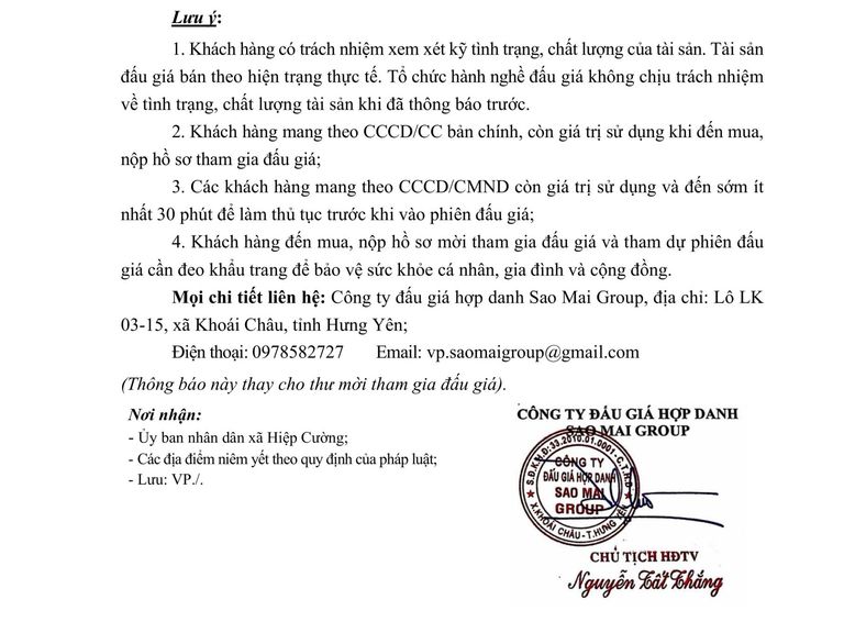 Quyền sử dụng 123 suất đất cho nhân dân làm nhà ở tại xã Hiệp Cường, tỉnh Hưng Yên do UBND xã Hiệp Cường làm chủ đầu tư (Đợt 2 – 47 suất đất) — ảnh 4