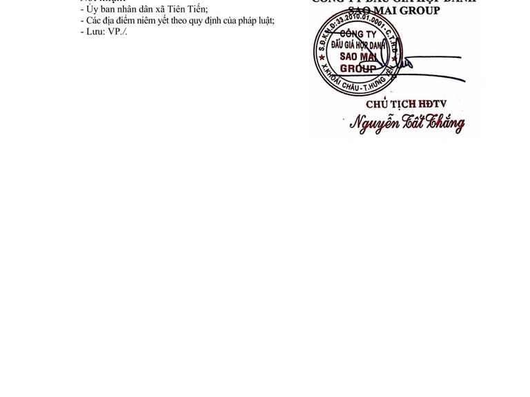 Quyền sử dụng 72 suất đất (đợt 1) cho nhân dân làm nhà ở tại Khu dân cư xã Nhật Quang, huyện Phù Cừ (cũ), thuộc địa phận xã Tiên Tiến, tỉnh Hưng Yên — ảnh 5