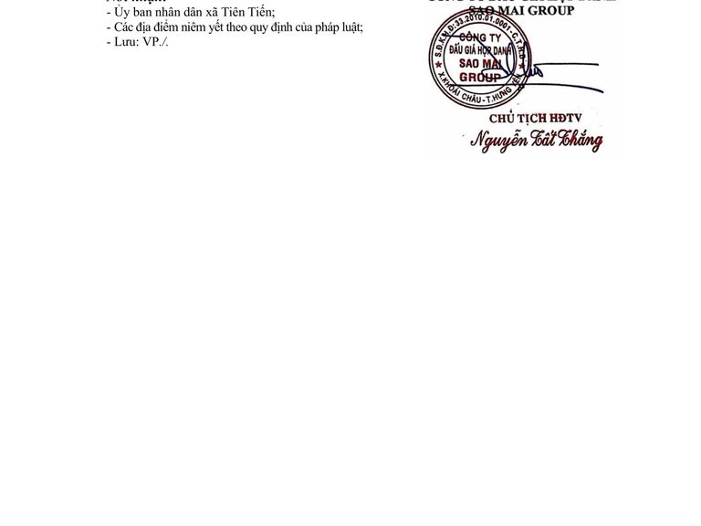 Quyền sử dụng 72 suất đất (đợt 2) cho nhân dân làm nhà ở tại Khu dân cư xã Nhật Quang, huyện Phù Cừ (cũ), thuộc địa phận xã Tiên Tiến, tỉnh Hưng Yên — ảnh 5