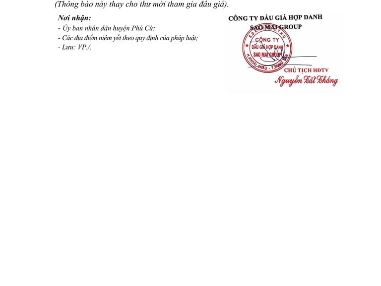 QUYỀN SỬ DỤNG 22 suất đất cho nhân dân làm nhà ở tại thị trấn Trần Cao, xã Tam Đa, xã Phan Sào Nam và xã Đình Cao, huyện Phù Cừ — ảnh 3